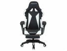 Greencom GUNGNIR Arctic White Gamingstol G-Hybrid Leather thumbnail