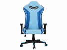 Greencom GUNGNIR Frost Blue Gamingstol G-Hybrid Leather thumbnail