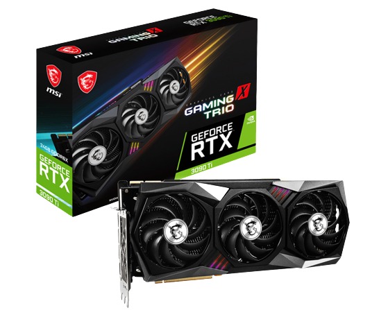 MSI GeForce RTX 3090 Ti GAMING X TRIO 24GB
