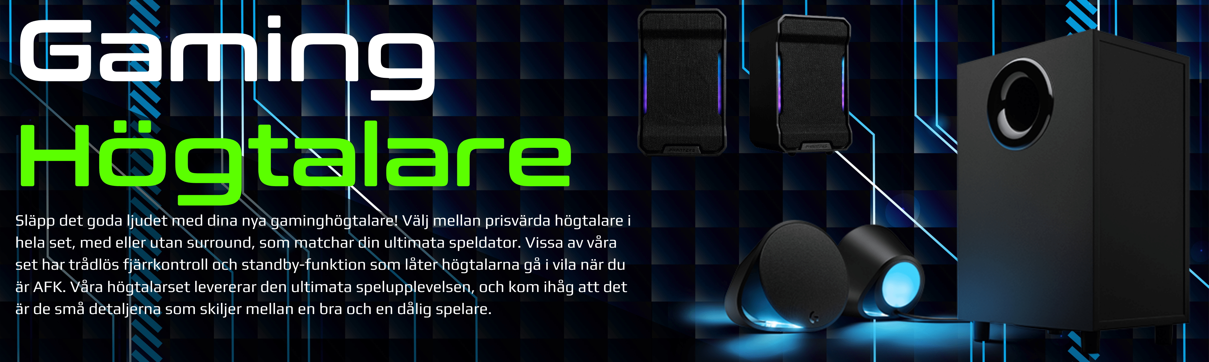 Gaming Högtalare