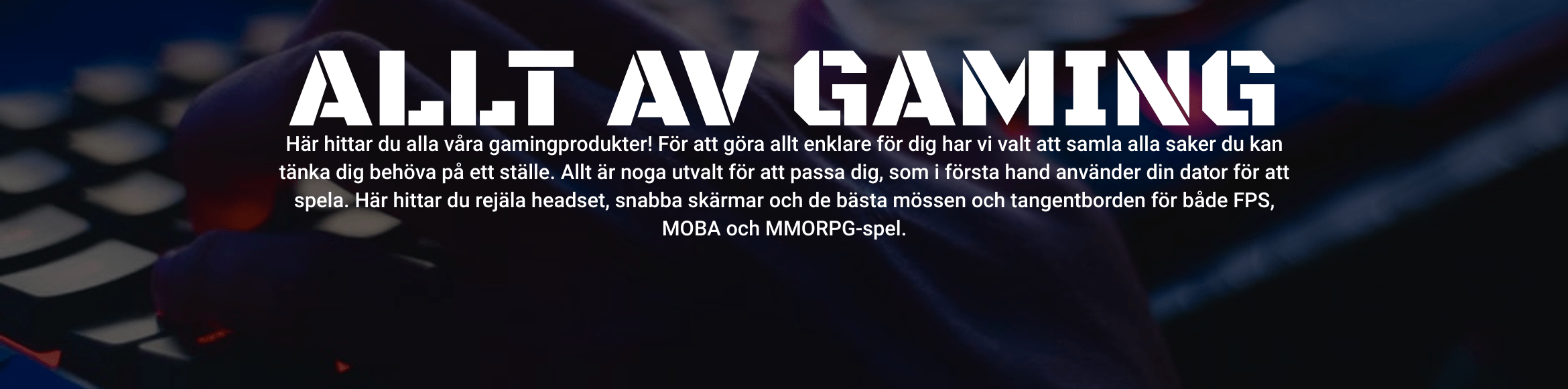 Allt av gaming