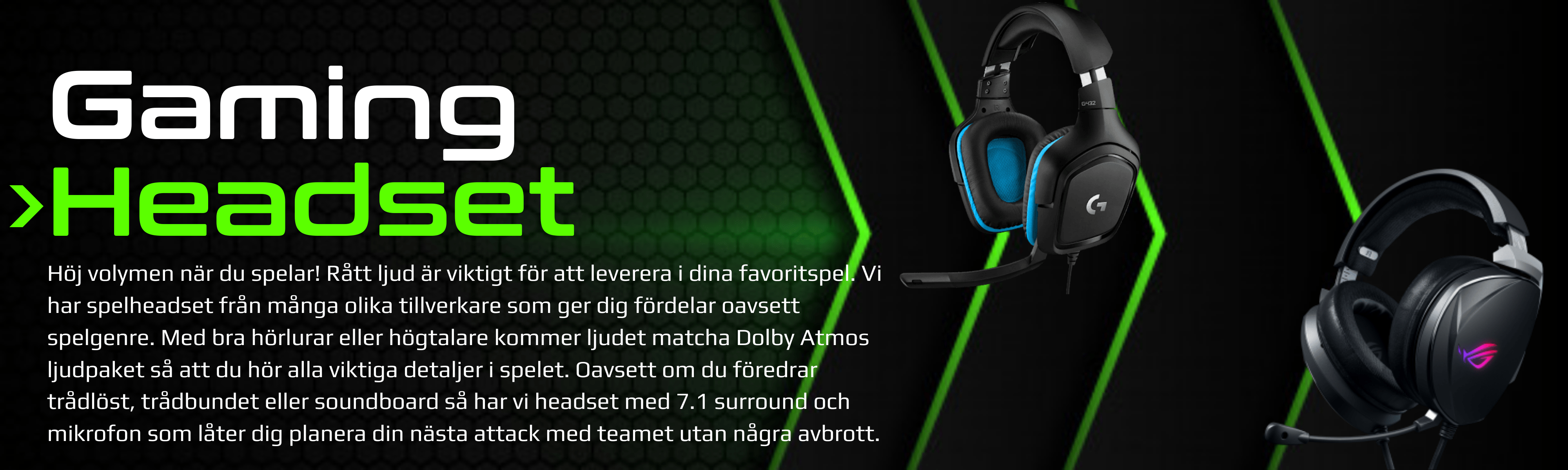 Gaming headset