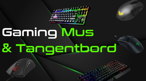 Gaming mus och tangentbord
