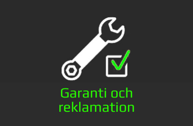 Garanti och reklamation
